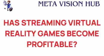 Is the Future Bright for Streaming Virtual Reality Games?