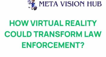 Exploring How Virtual Reality Could Revolutionize Law Enforcement