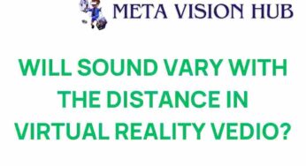 How Distance Shapes Sound Perception in Virtual Reality Environments